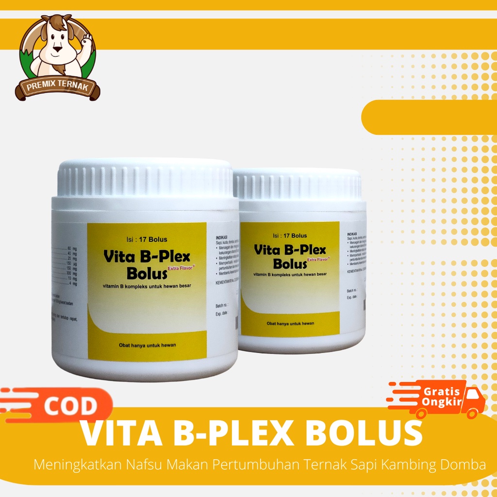 Jual VITA B PLEX BOLUS Vita B-Plex Bolus, Vita BPlex Bolus MEDION ...