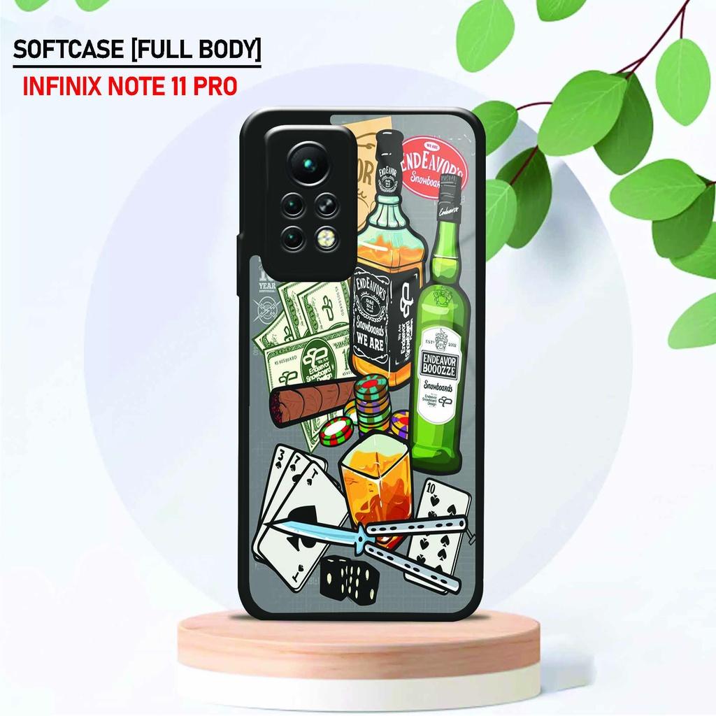 Glossy Softcase Infinix Note 11 Pro - Case Kaca Infinix Note 11 Pro - Softcase Mengkilat Infinix Not
