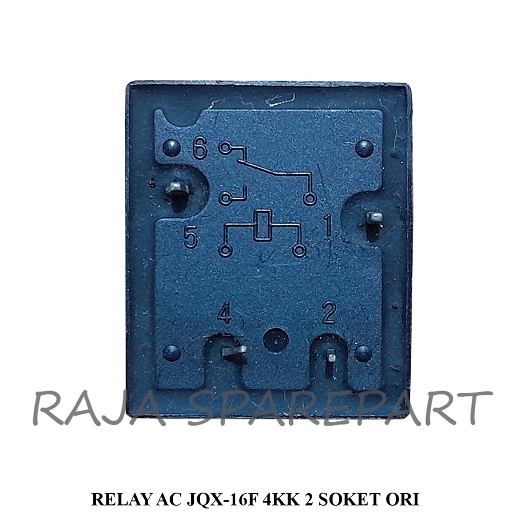 RELAY AC JQX-16F 4KK 2 SOKET ORI