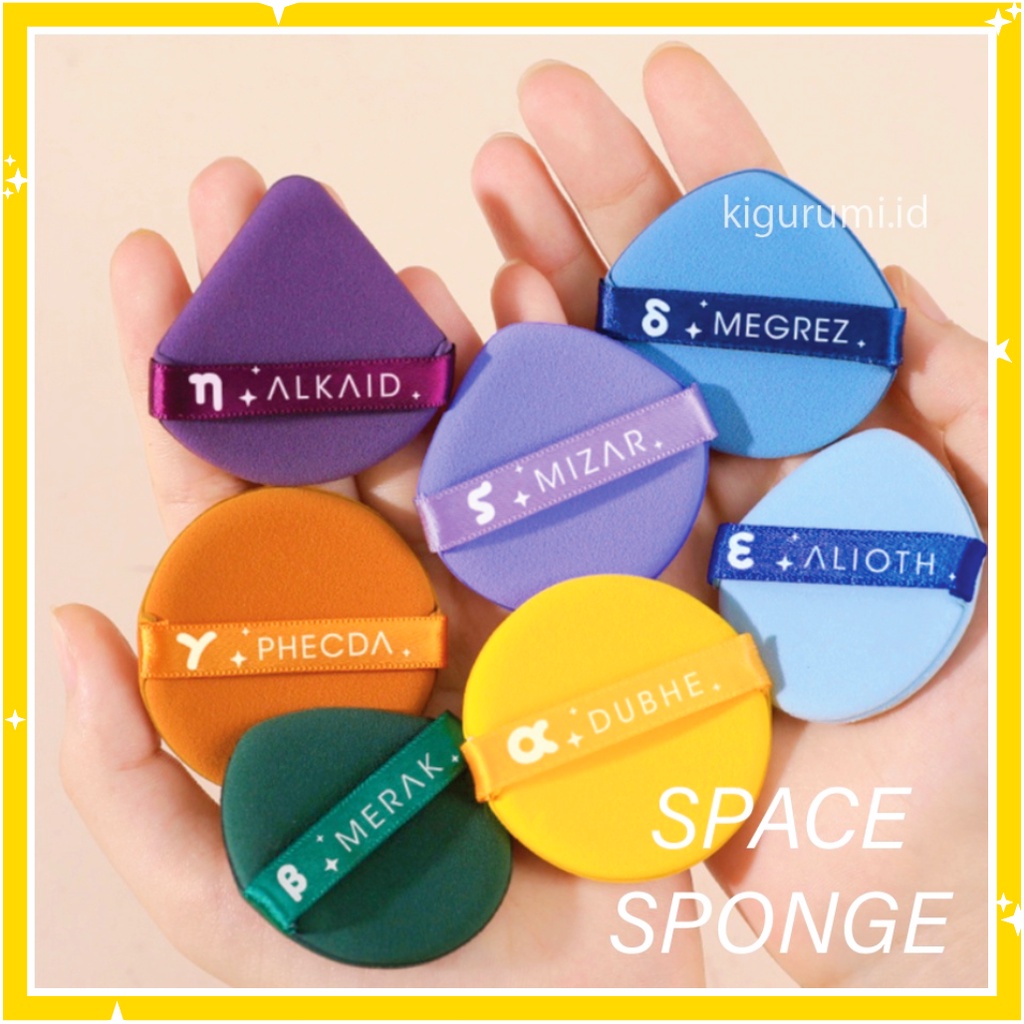 Beauty Sponge Space Powder Puff Make Up Applicator XX078