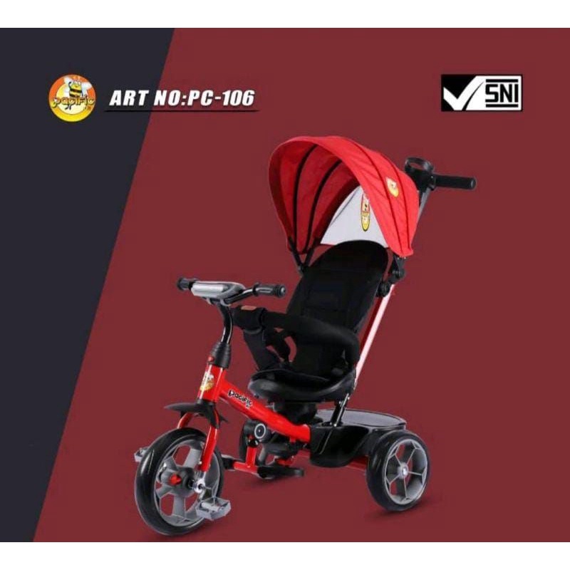 Sepeda roda tiga pacific PC-106