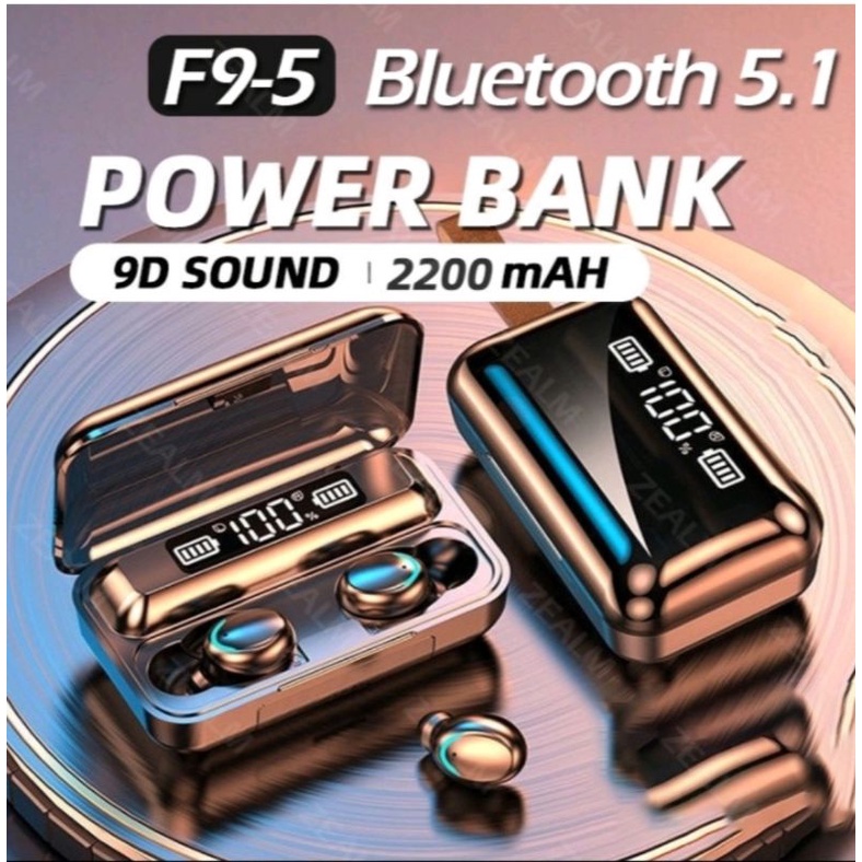 headset bluetooth bisa power bank