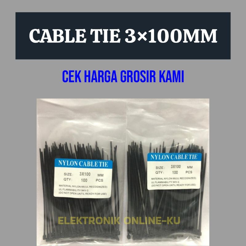 CABLE TIE 3×100MM (700PCS)