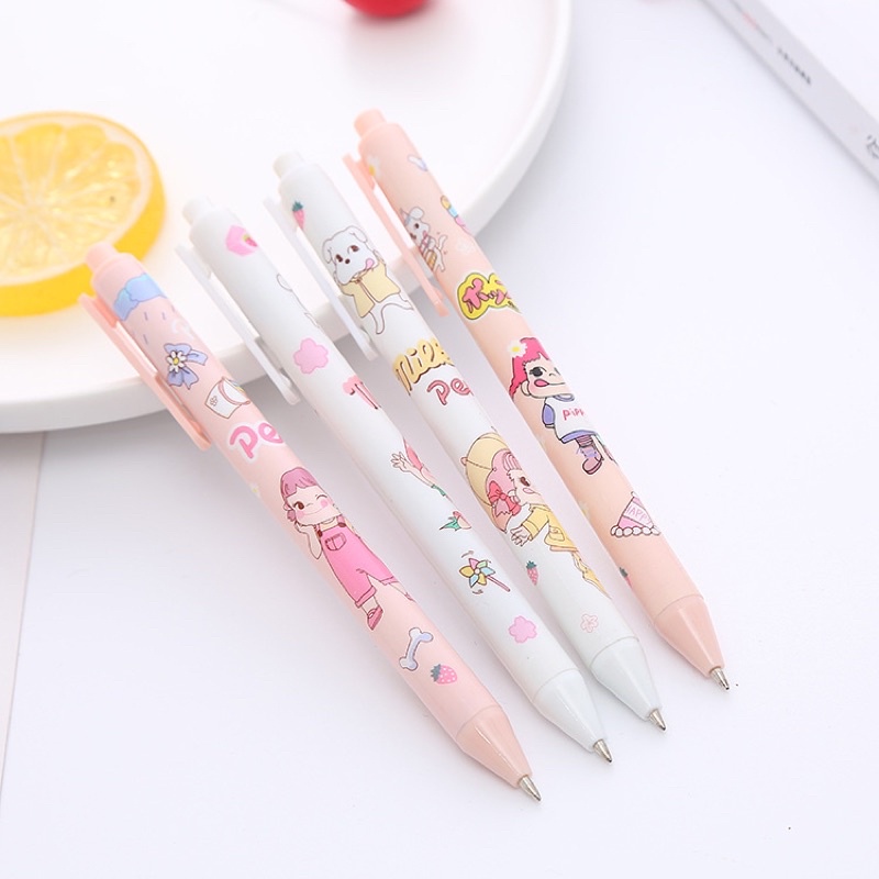 

Pen Motif Kartun Milky Peko Maruko Chan Pen Gel Sekolah ATK