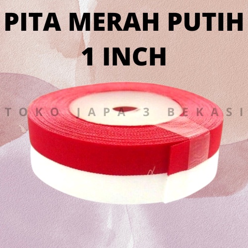 

PITA MERAH PUTIH 1 INCH PER METER