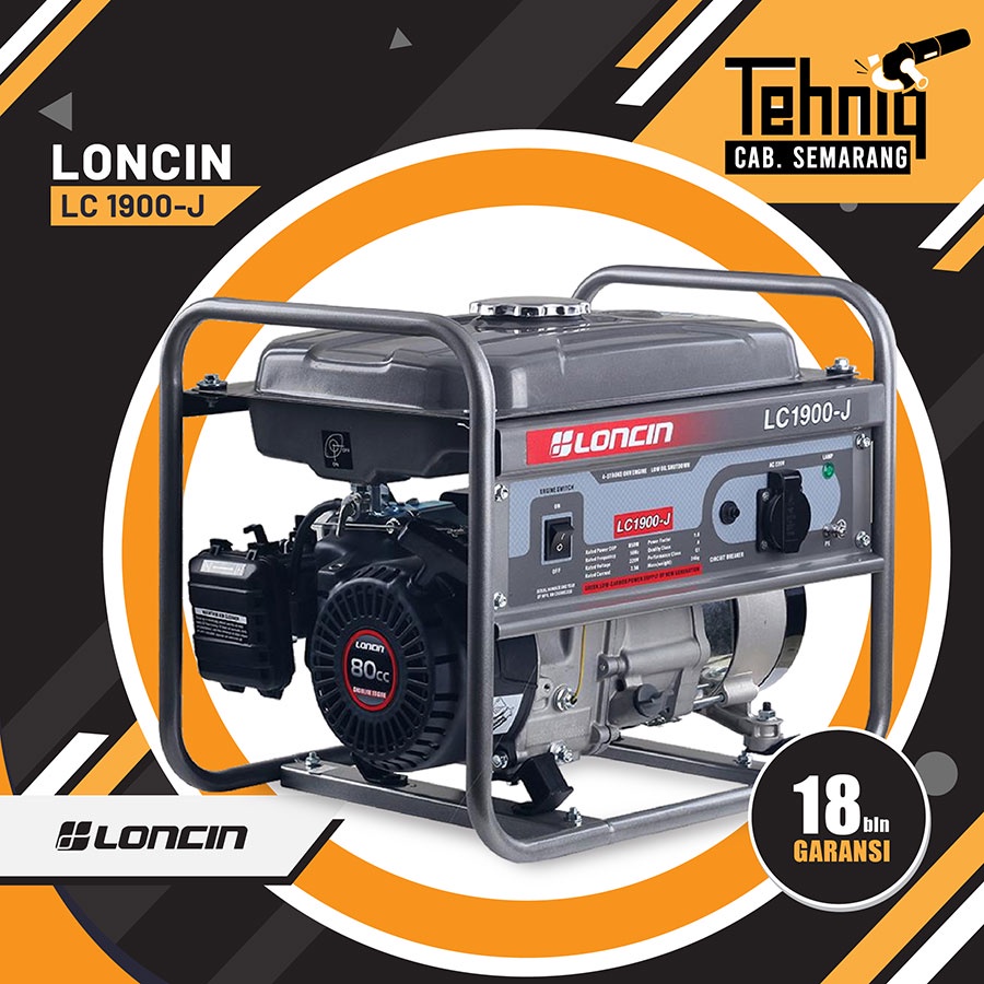 Jual Generator Genset Listrik Loncin Lc J Practical Series