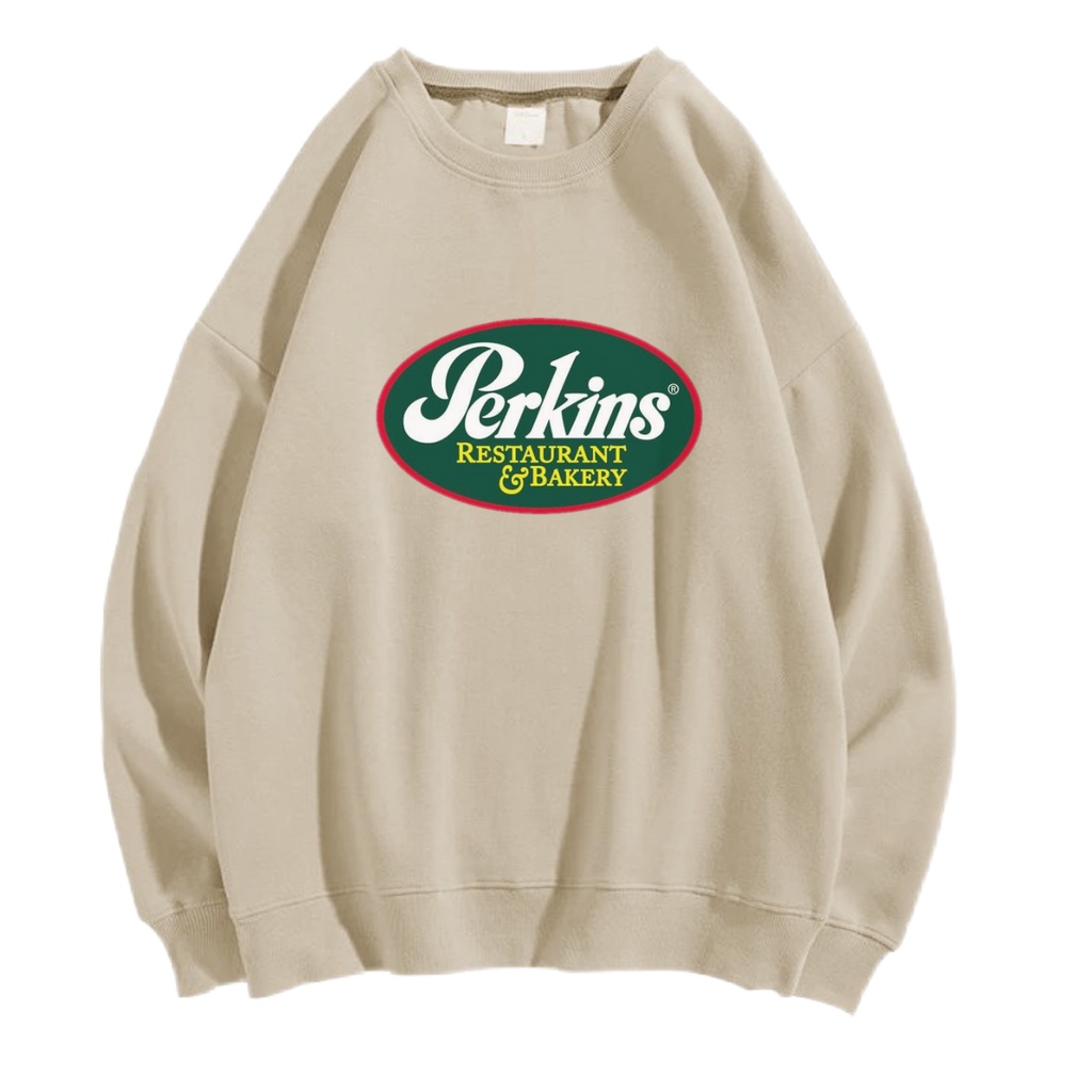 PERKINS SWEATER CREWNECK PRIA WANITA Size M-XXL GAWA