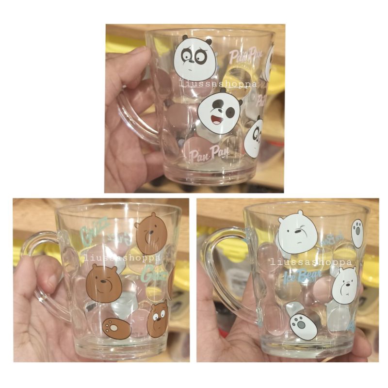 Gelas Miniso - We Bare Bears Collection Kid's Toothbrush Cup