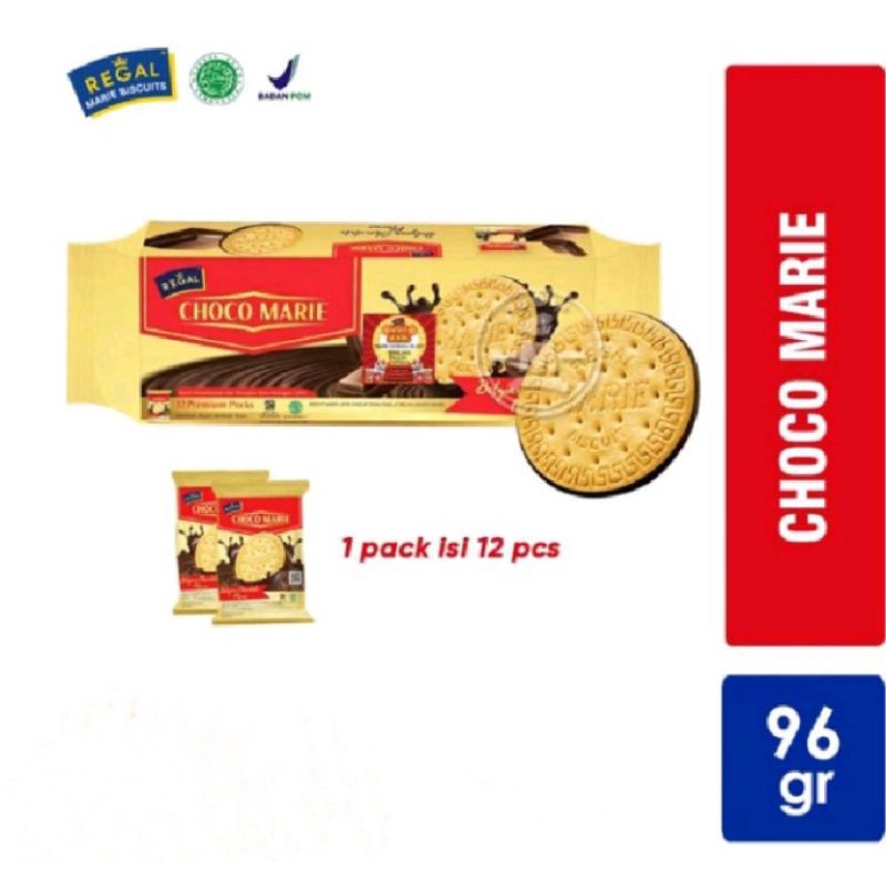 

Regal Choco Marie Biscuits 1 Pack isi 12pcs