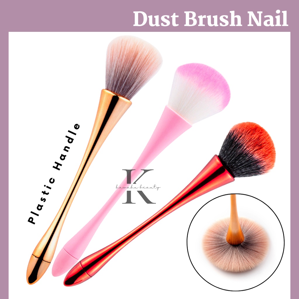 Kuas Debu Dust Brush Nail Art Premium (NT-8A)