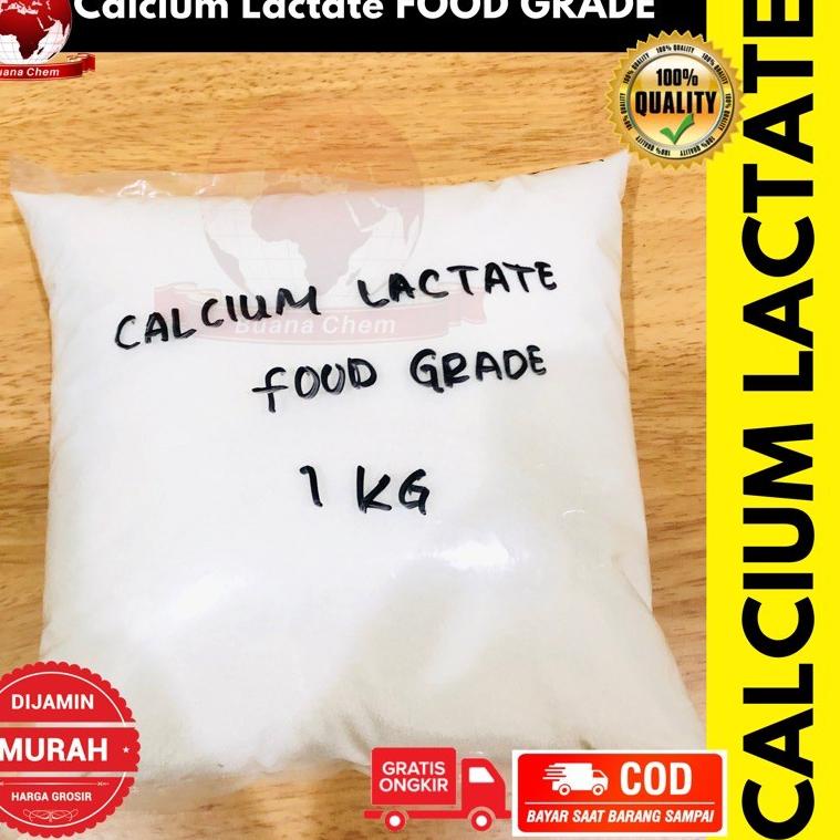 

✨New✨ Calsium Lactate 1kg / Calcium Lactate / Kalsium Laktat Food Grade / Bahan Jelly !!!