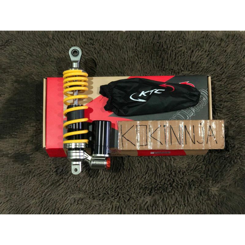 shock ktc tabung bawah apex 300mm klik reborn mio fino beat scoopy karbu kuning