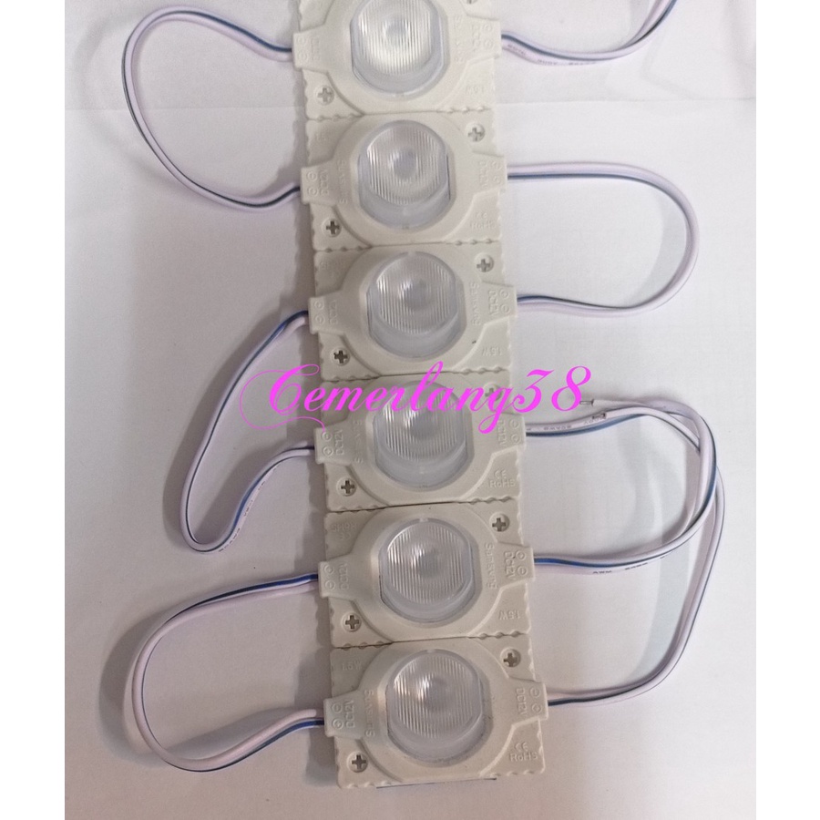 Lampu LED Modul 1.5 Watt 12 Volt / LED Module 1 Mata - BIRU