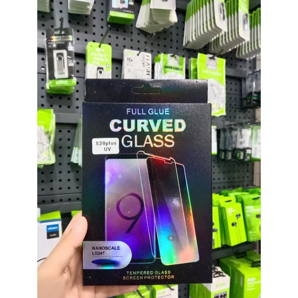 TEMPERED GLASS UV GLUE SAMSUNG S20+