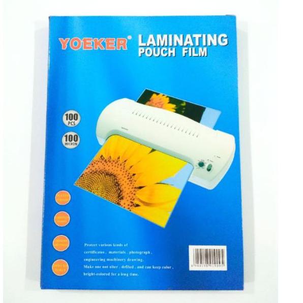 

Berkualitasハ PLASTIK LAMINATING PAPER A4 JOYKO 100 MICRON .. ..