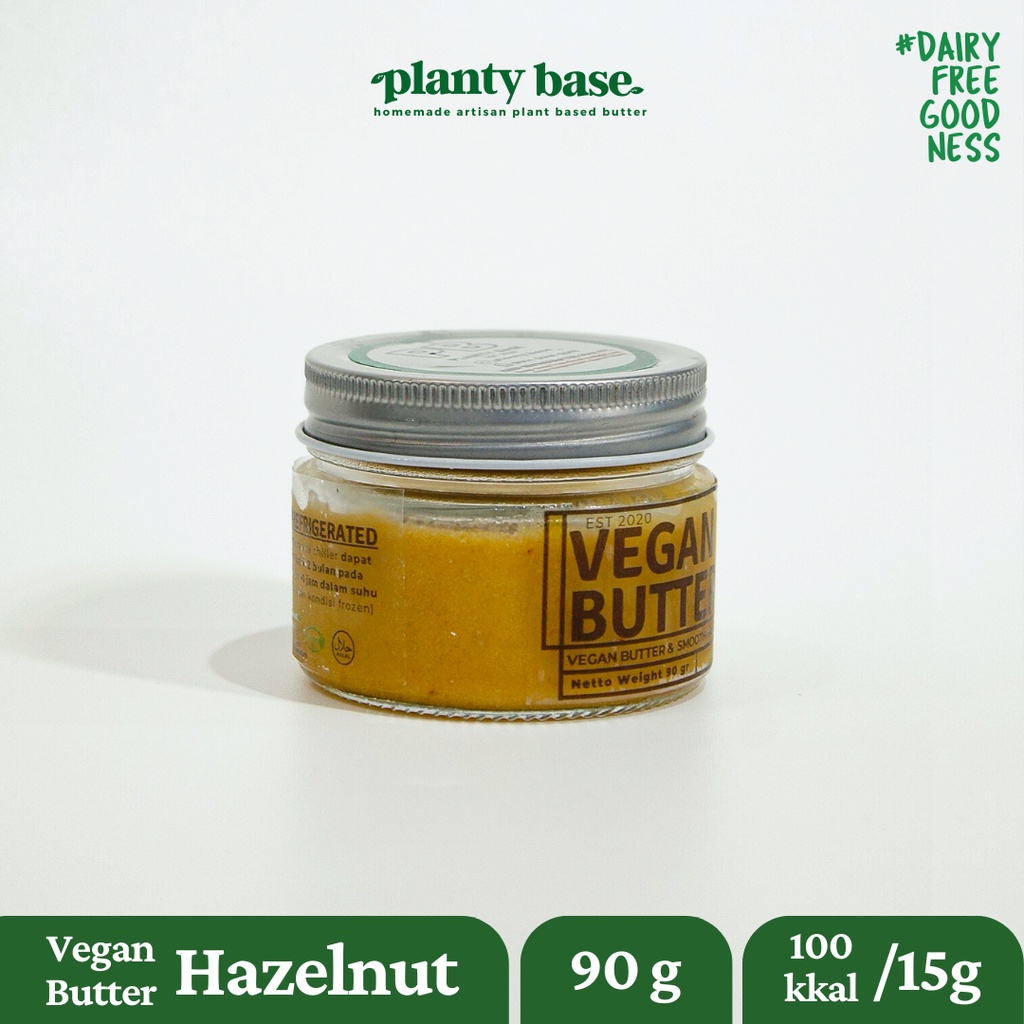

Planty Base Vegan Roasted Maple-Hazelnut Unsalted Butter 90gr