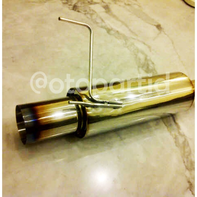 Muffler HKS Titanium bolt on Honda Jazz GE8 RS