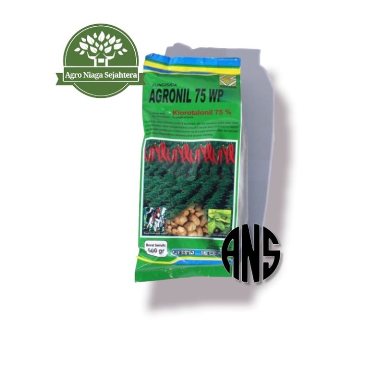 Fungisida Agronil 75 WP 500 Gr
