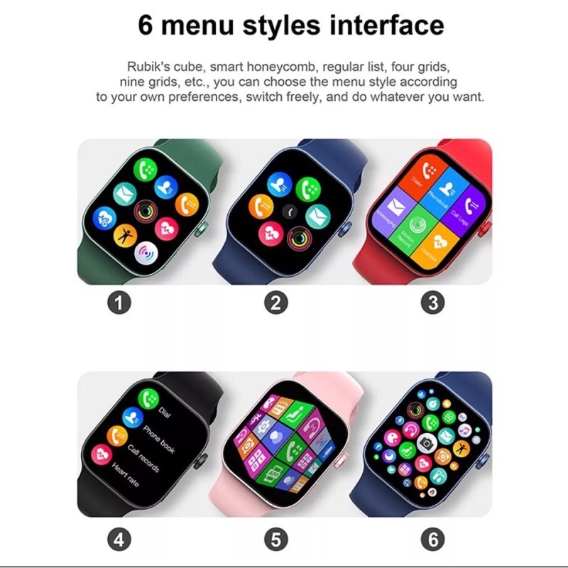 (Original Bergaransi) Smartwatch Series 8 Series Tertinggi Fitur Terlengkap - Jam Tangan Cerdas