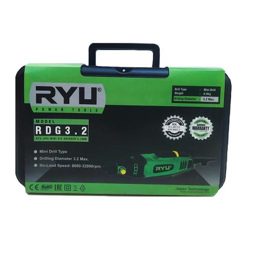 Big Sale RYU Die Grinder RDG 3.2 Mini Grinder Ryu Koper Mesin Gerinda Tuner Botol Bor Tuner BERGARAN