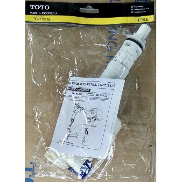 Pelampung Kloset TOTO GEBERIT TG271217B (kemasan ORI blister TOTO)