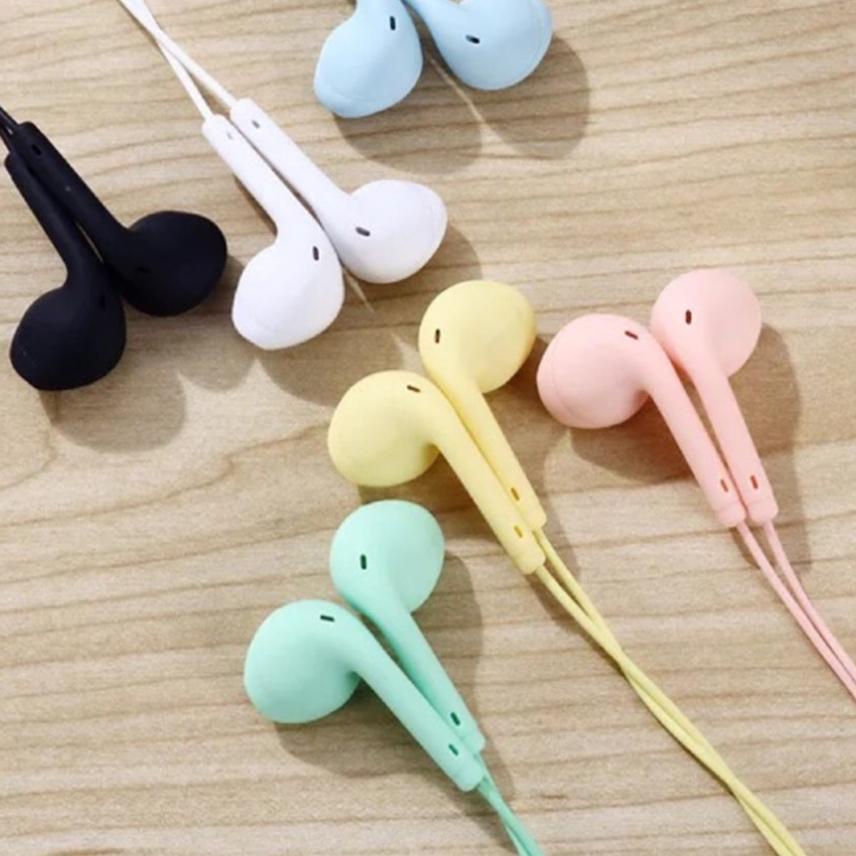 [qpr] - FASHION FAIR - Headset Macaron Matte U19 H681 / Handsfree U19 Macaron Mate Color Hifi Extra 