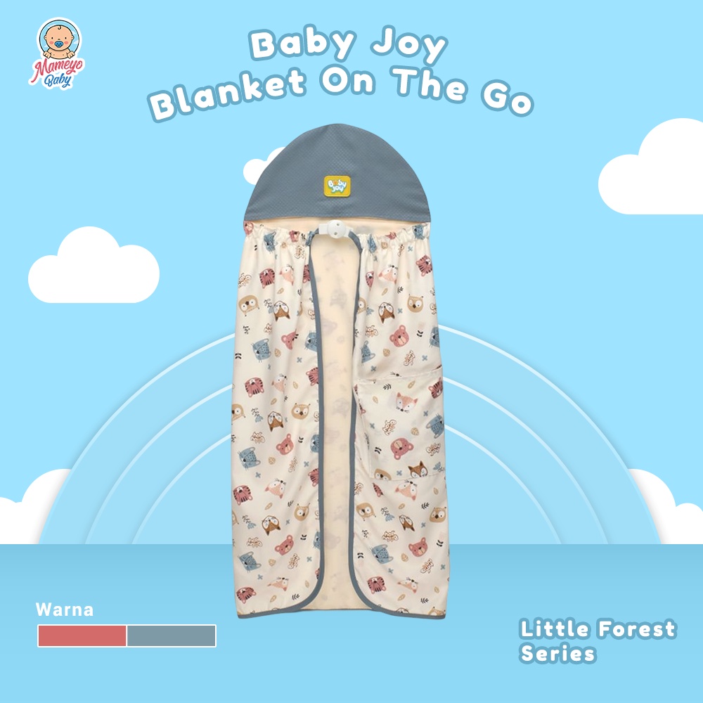 On The Go Blanket 6 in 1 Little Forest Series Baby Joy - BJB5023