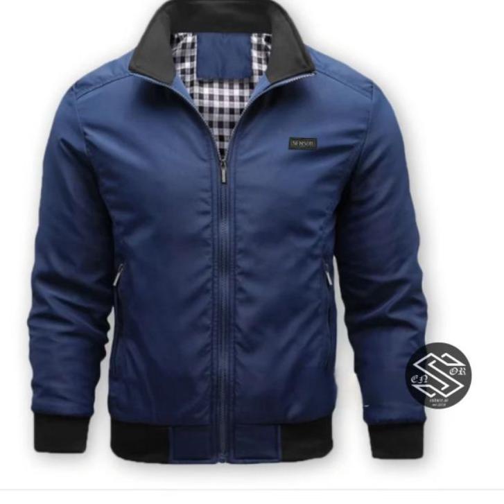 EXCLUSIVEJaket bomber pria original waterproof terbaru tren kekinian bahan taslan anti air dan anti 