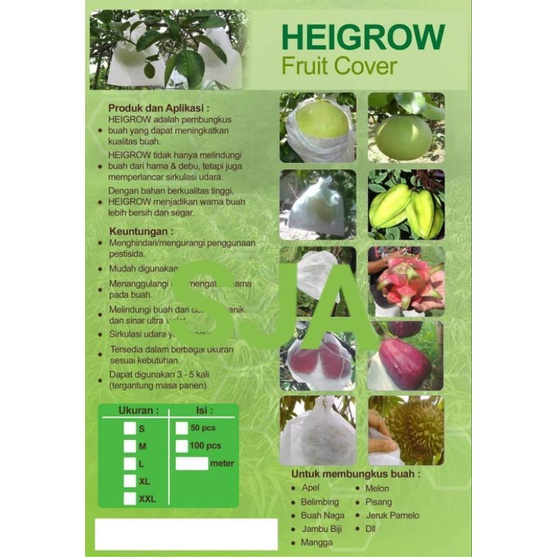 Brongsong Pisang HEIGROW PISANG (80cm x 100m)