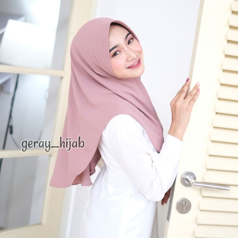 JILBAB PET AIRFLOW / JILBAB CRINCLE / JILBAB CRINCLE AIRFLOW / BERGO PET / JILBAB INSTAN / HIJAB INSTAN / BERGO CRINCLE