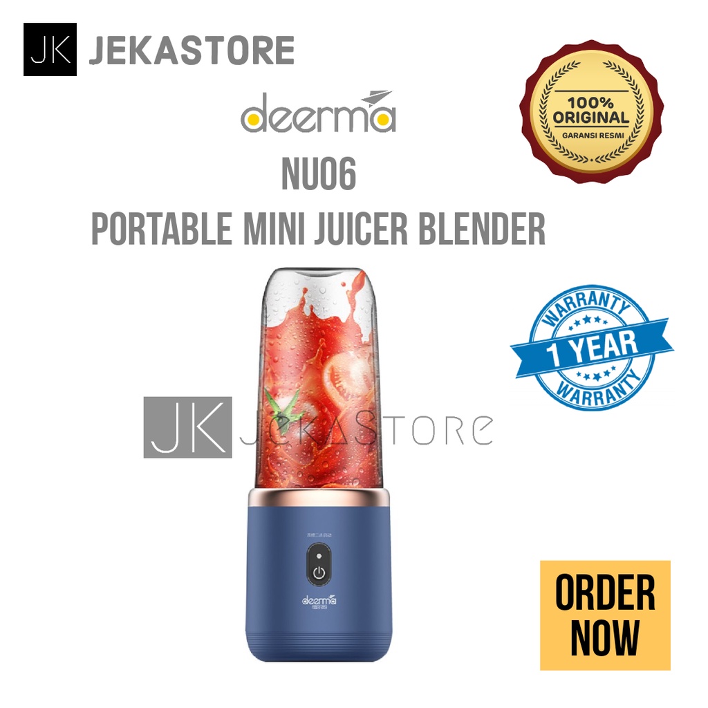 Deerma NU06 Blender Portable Electric Juicer 400ml