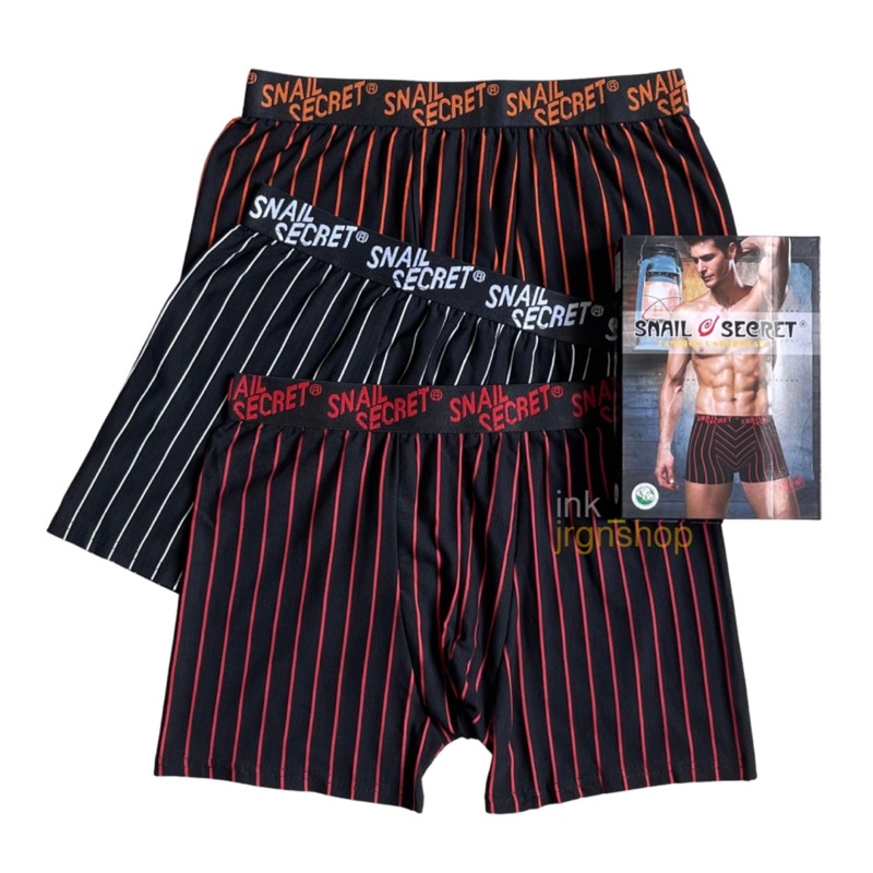 CELANA DALAM PRIA BOXER (1 BOX ISI 3 PCS) / CELANA DALAM PRIA / SEMPAK PRIA BOXER