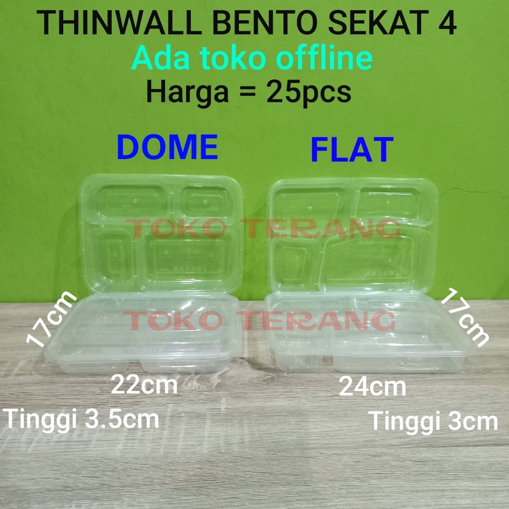 Thinwall bento victory sekat 4