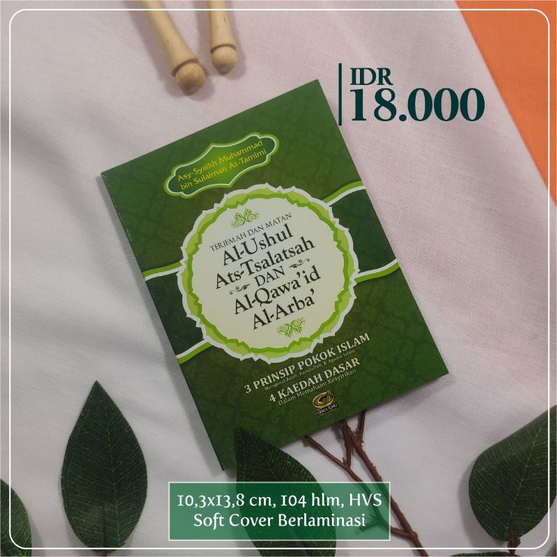 Terjemah dan Matan Arab Kitab Ushul Tsalatsah dan Qowaidul Arba