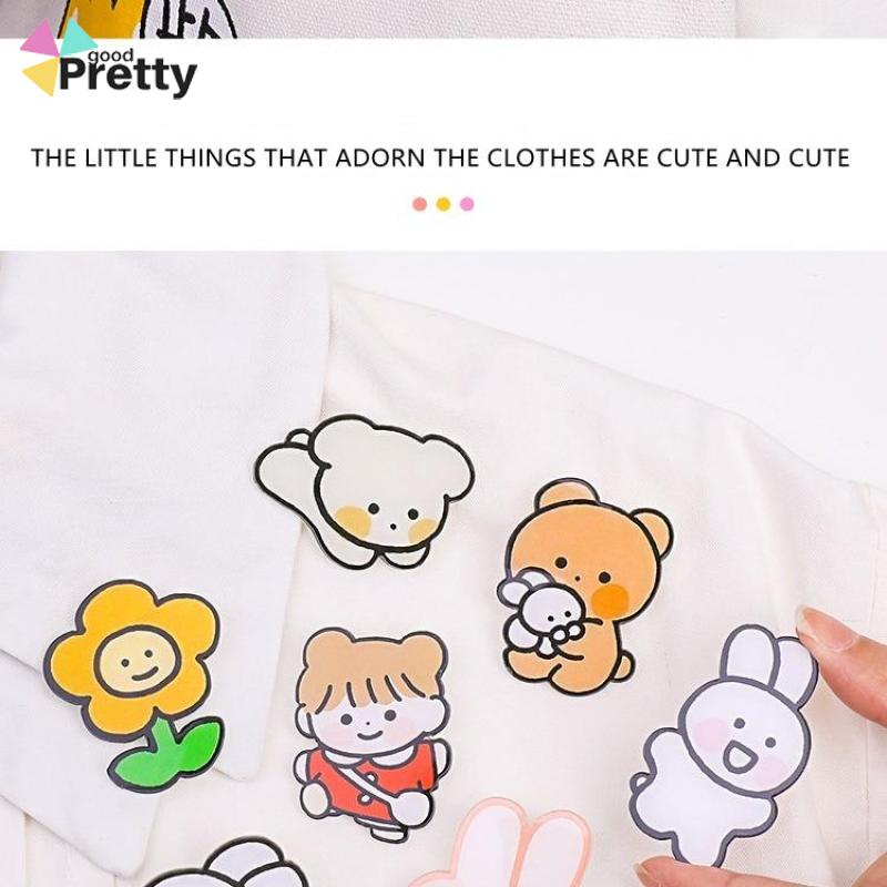 Brooch Bros Desain Kartun Lucu Gaya Korea Untuk Aksesoris Perhiasan - PD