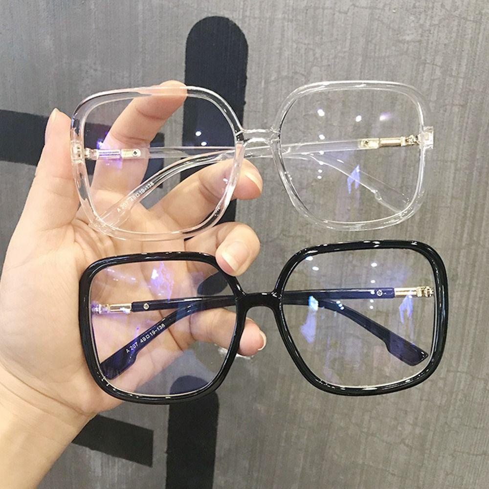 Populer Anti-Cahaya Biru Kacamata Pria Wanita Portabel Tahan Lama Ultra Ringan Frame