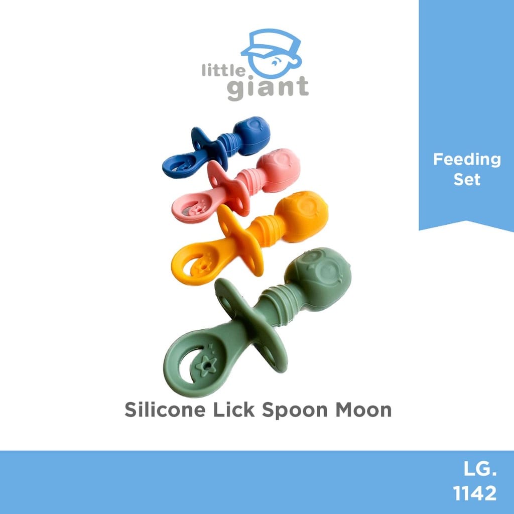 Little Giant Silicone Lick Spoon Moon - LG1142