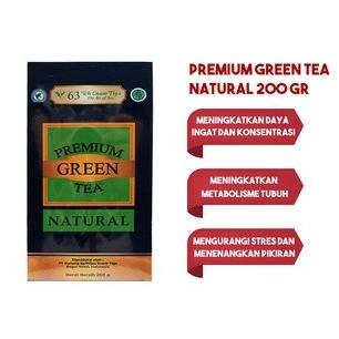 

Teh 63 Enam Tiga Premium Green Tea Natural 200 gram