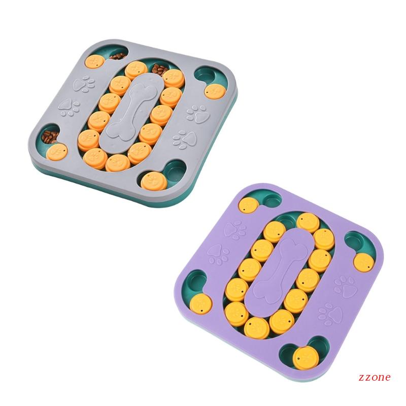 Mainan Puzzle Dispenser Makanan Untuk Pelatihan IQ Anjing Dan Kucing