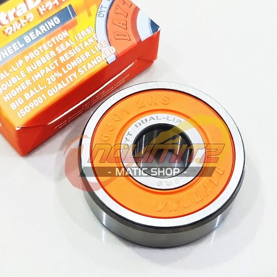 Bearing Daytona 6301 2RS Laher Velg Jupiter MX Satria FU Supra Tiger