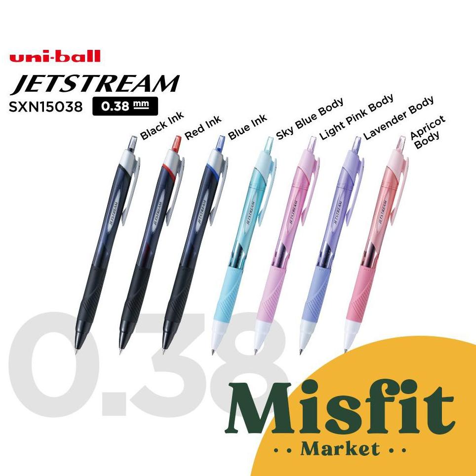 

BEST SELLER Uni Ball Point JETSTREAM Water Based Pen 0.38 mm Pulpen 0.38mm ❂ 878