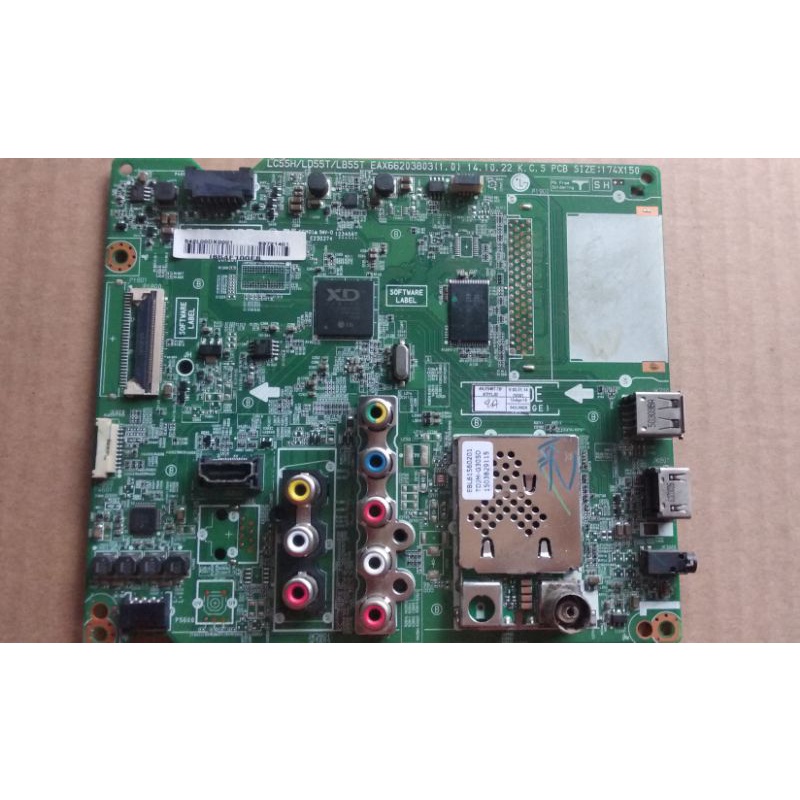 MB MAINBOARD 43LF540T MESIN TV LG LED 43LF540TTB