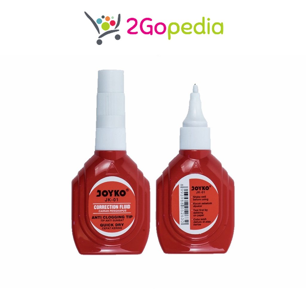 

Correction Fluid / Type X Cair Jk-01 Joyko Grosir Murah Atk