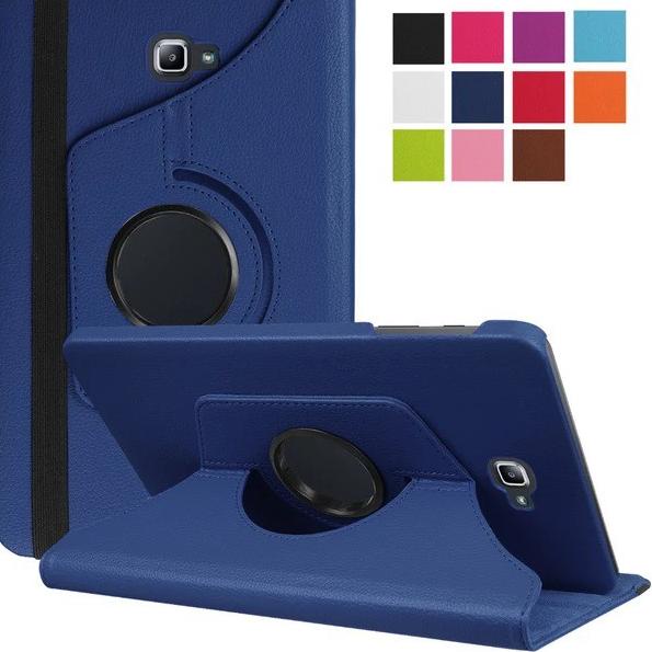 Lariz--Samsung Galaxy Tab A 10.1 A6 2016 P585 Leather Flip Cover Case Casing SM-P585 / SM-P585Y