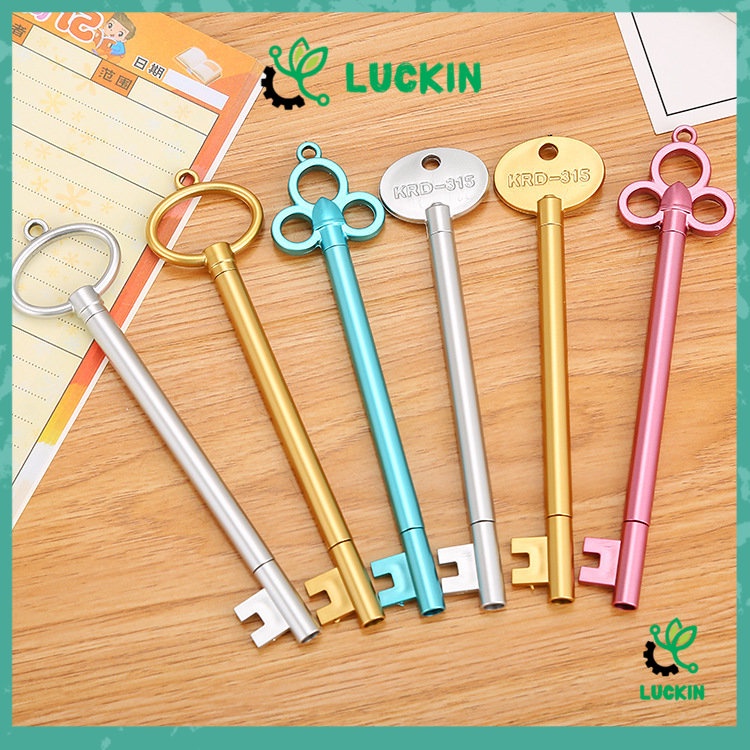 

Luckin Pulpen Gel key Pen Gel Kunci Classic Jel Key