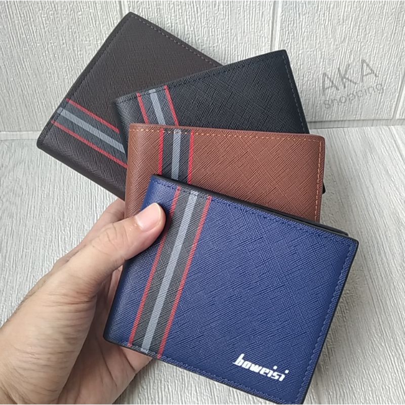 Dompet Lipat Pendek Pria Cowok JW01