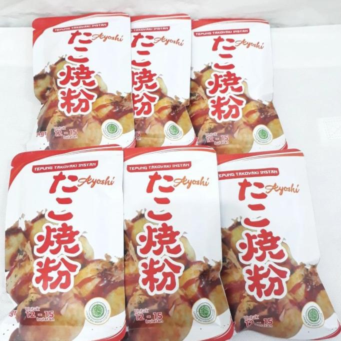 

[COD] Tepung Takoyaki Instan Ayoshi Khas Jepang Halal Praktis Sudah Gurih [COD]