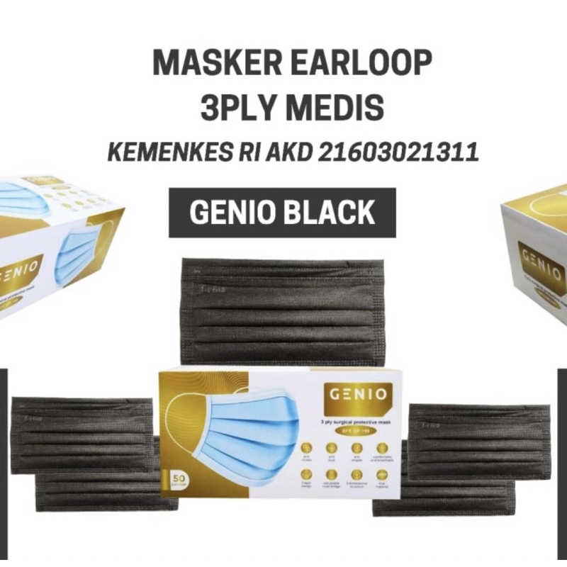 GENIO masker MEDIS PREMIUM 50pc