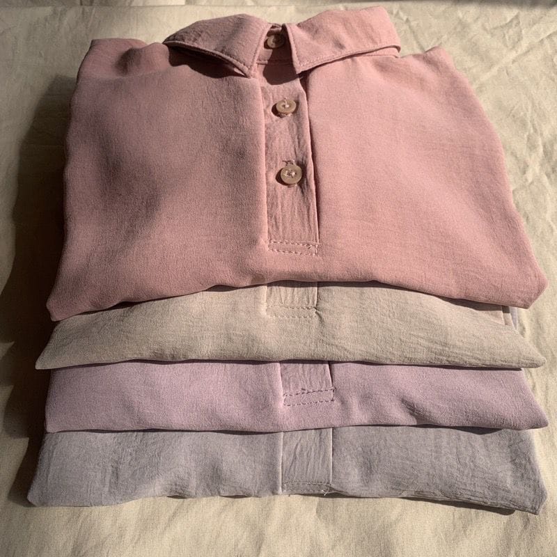 Atasan Wanita Ira Basic Shirt Crinkle Airflow Premium