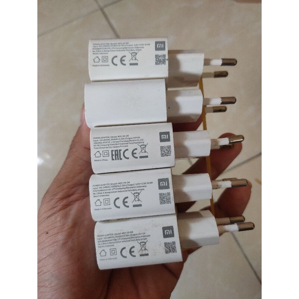 Adaptor Batok Charger Xiaomi 2A 10W Original Copotan